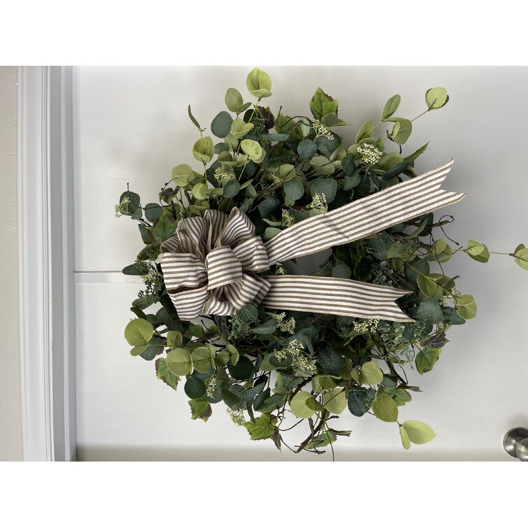 The Holiday Aisle Handcrafted Faux Grapevine 24 Wreath Wayfair   Handcrafted Faux Grapevine 24' Wreath 